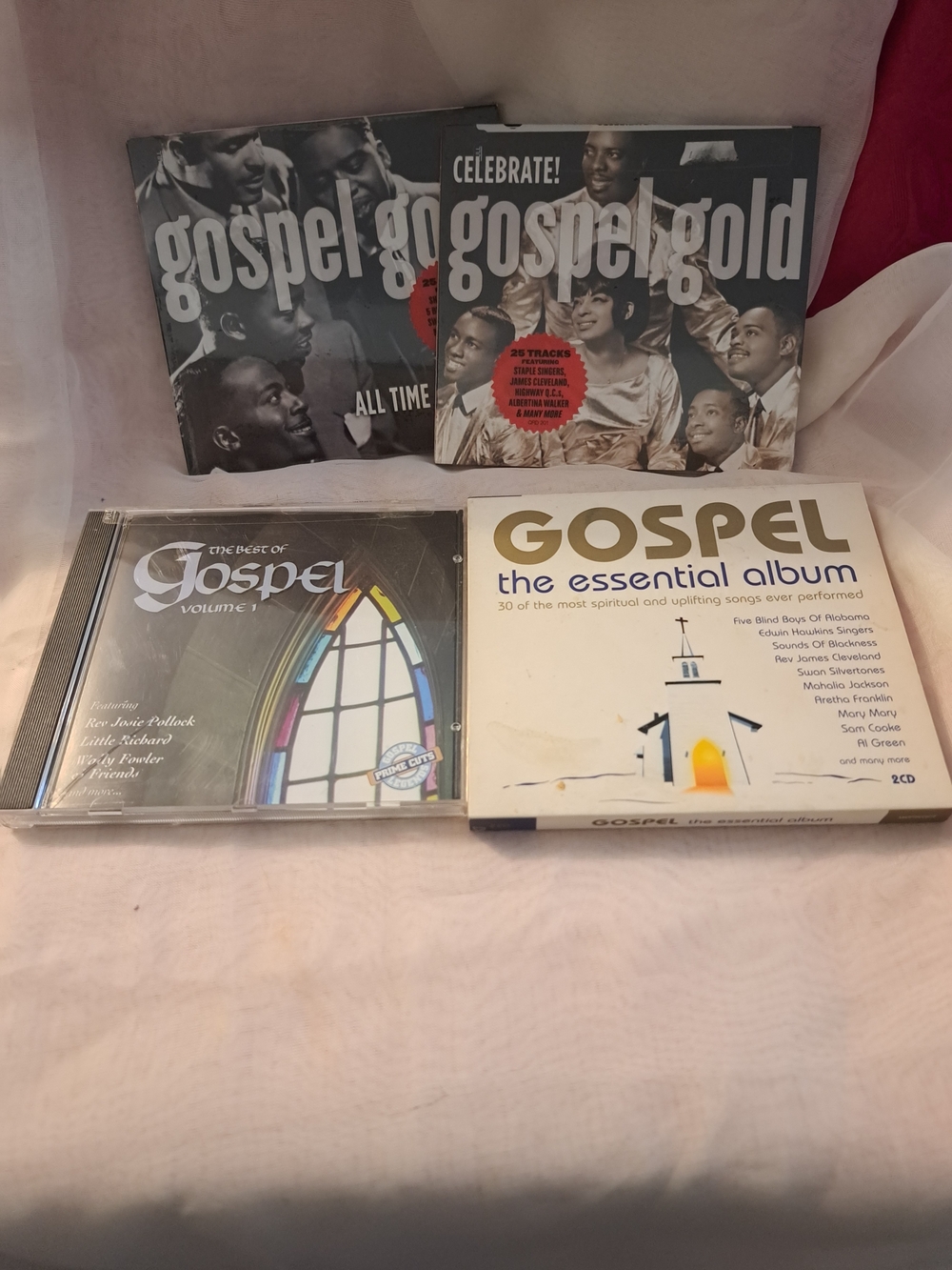 Gospel Collection - White and Cream Album Set